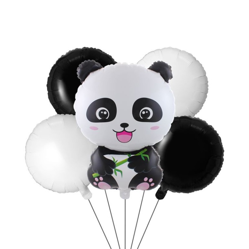 Set 5 baloane panda