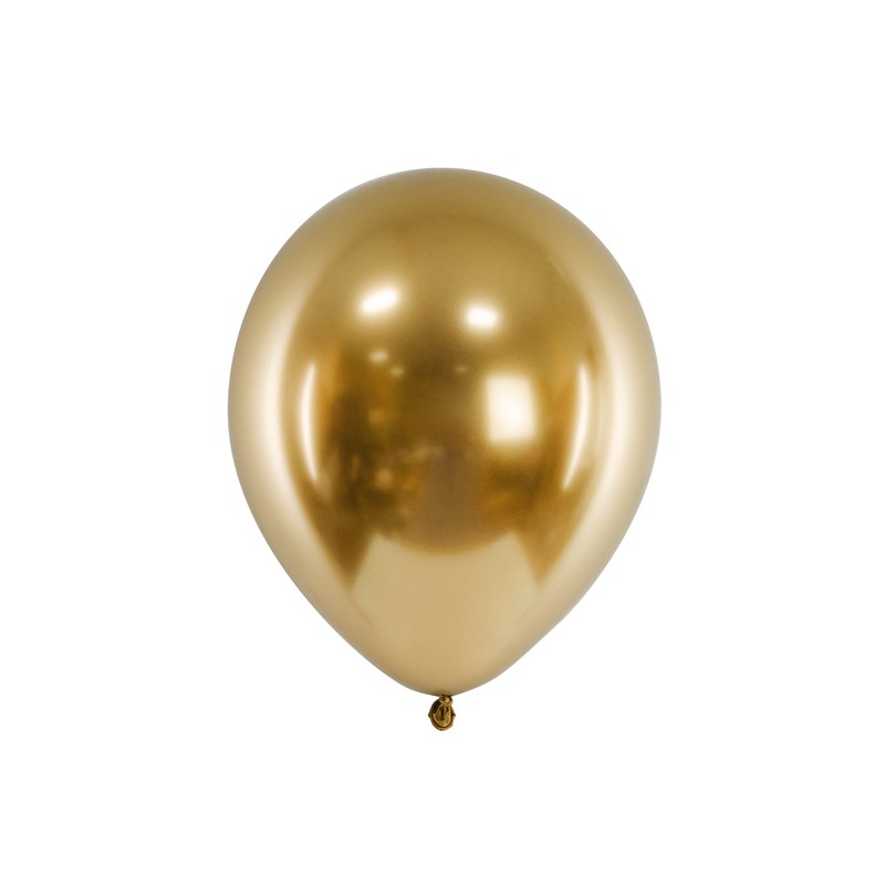 Glossy Balloons 30cm, gold