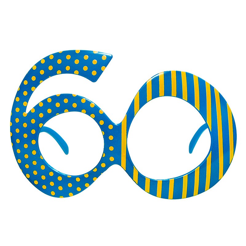 Parti Szemüveg - Kék 50-as Szülinapi
