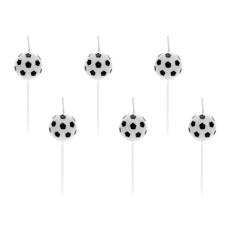 Luminare Soccer Balls, 2.5cm 6buc/set